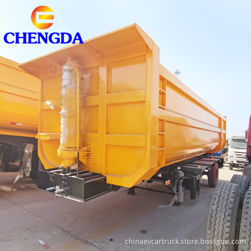 3 assi in vendita rimorchi con ribaltature semi -camion dumper